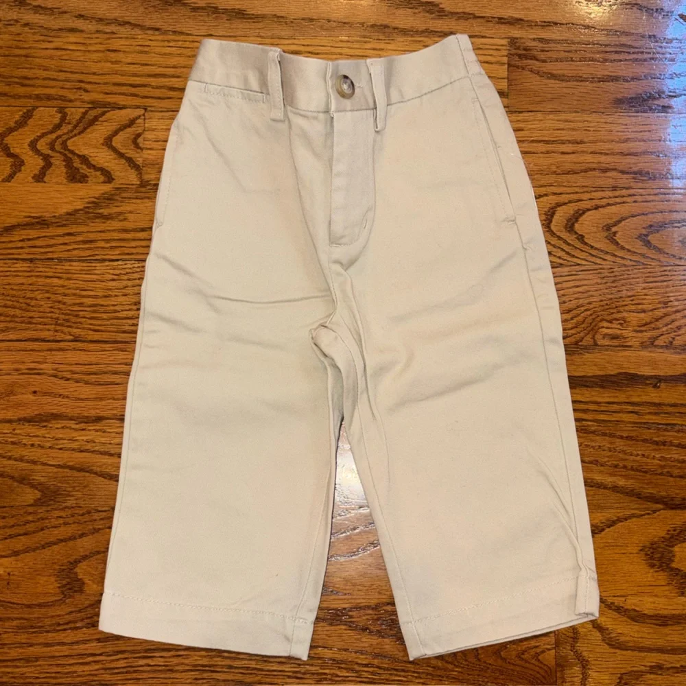 Polo Ralph Lauren Classic Kids Beige Khaki Pull-On Pants